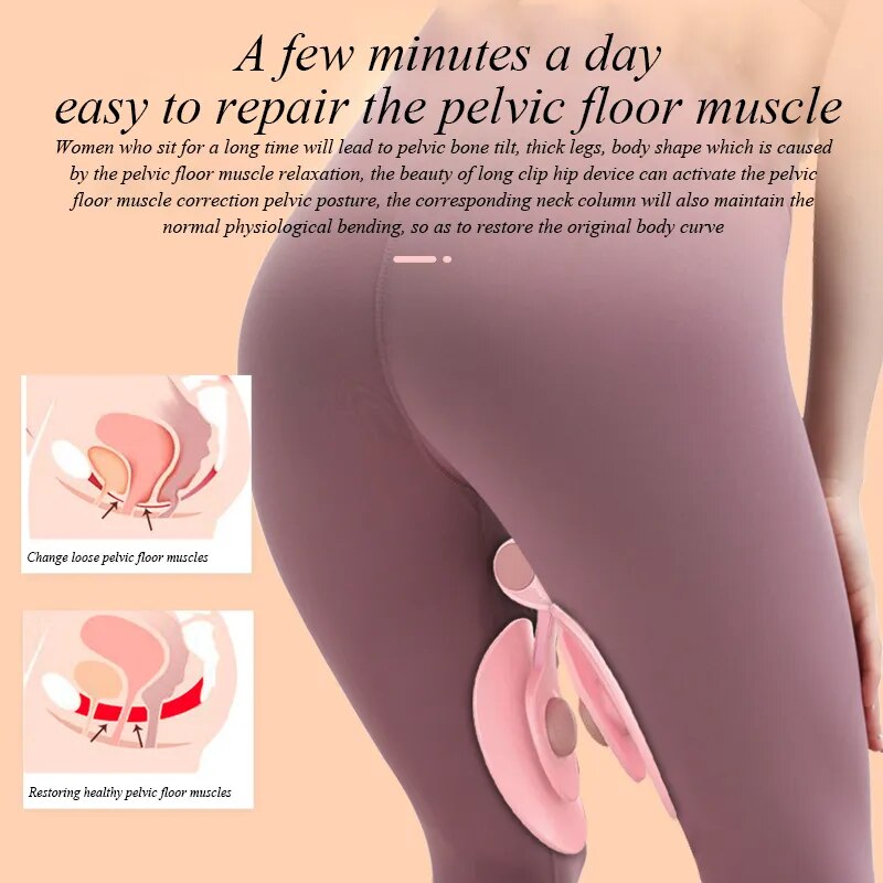 Women Pelvic Muscle Floor Trainer Hip Body Pelvic Floor Exerciser Hip Musculation Leg Slimming Inner Thigh Exercise