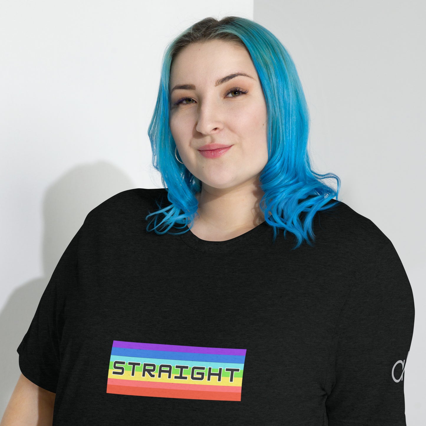 STRAIGHT RAINBOW Short sleeve t-shirt