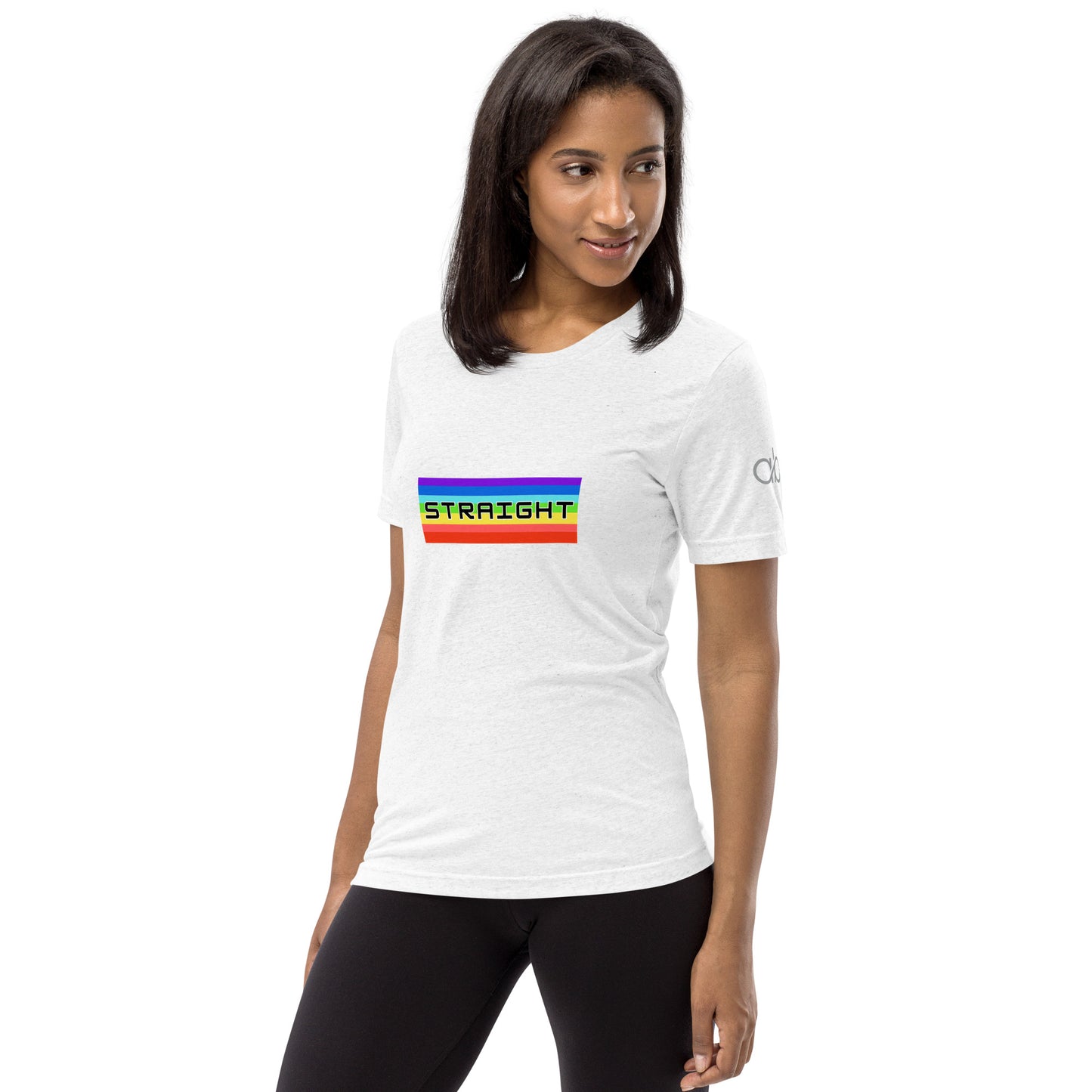 STRAIGHT RAINBOW Short sleeve t-shirt